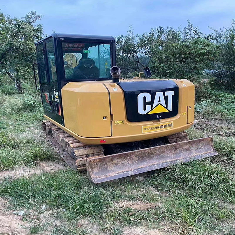 ミニ 掘削機 状態良好 中古 5.5 トンの掘削機 ミニ CAT 305.5 クローラー掘削機