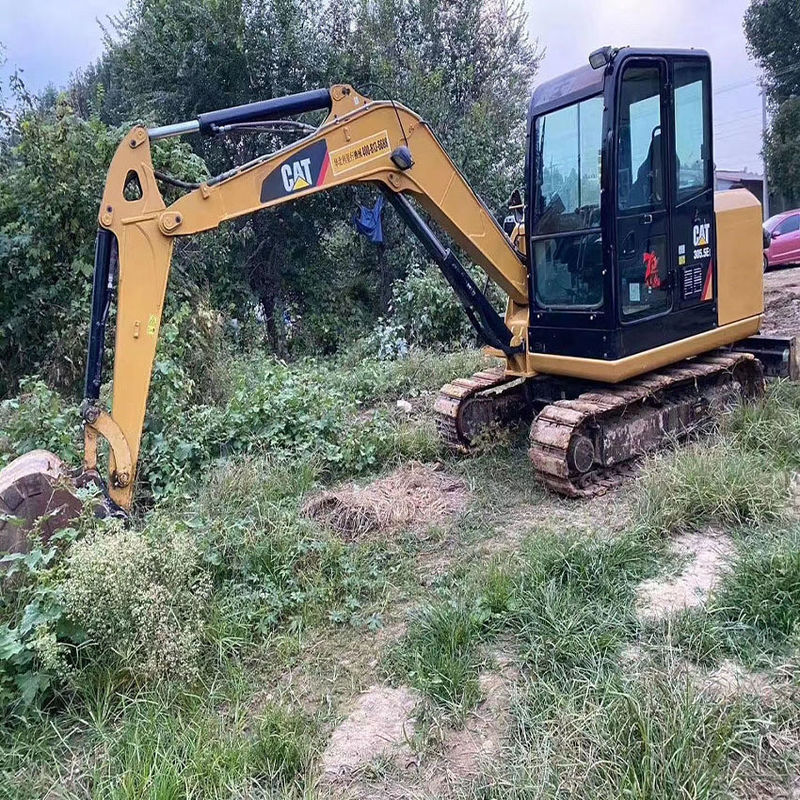 ミニ 掘削機 状態良好 中古 5.5 トンの掘削機 ミニ CAT 305.5 クローラー掘削機