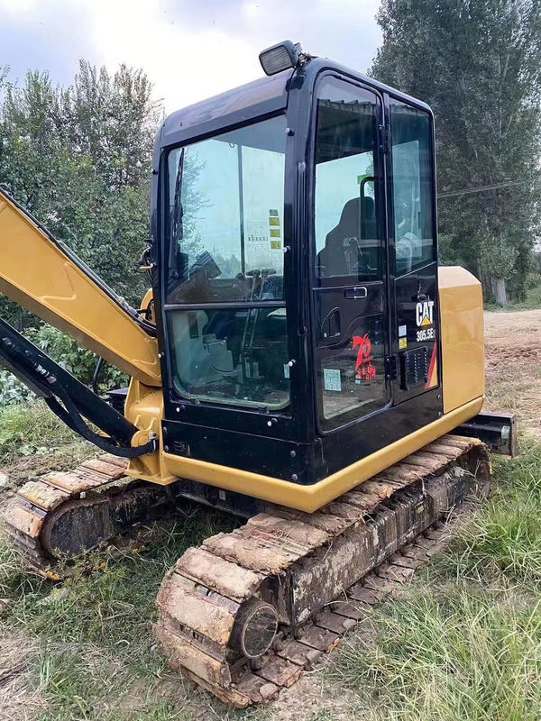 ミニ 掘削機 状態良好 中古 5.5 トンの掘削機 ミニ CAT 305.5 クローラー掘削機