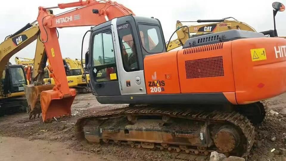20 TON 中古  Hitachi ZAXIS 200 バックホー ローダー 掘削機 鉱山重機 掘削機 バッグ機 ZX200 状態良好 最終価格 Exc