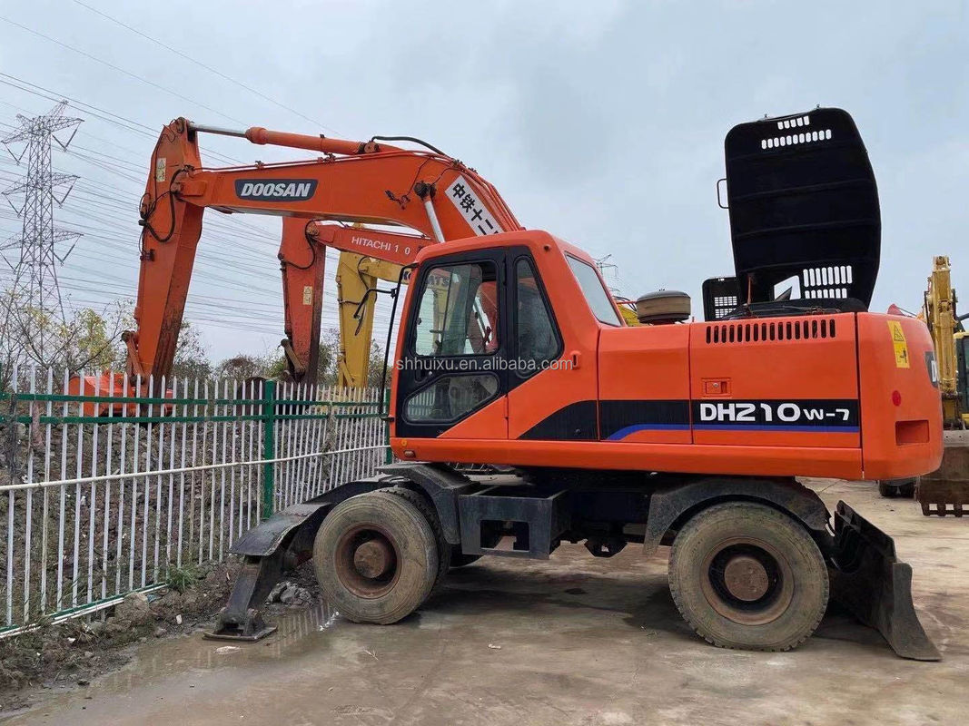 中古 品質 DOOSAN 210W 低価格の掘削機/中古 水力クローラー ドーサン 210W 掘削機