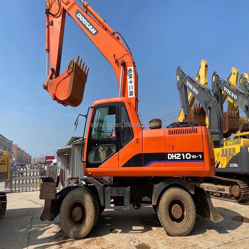 中古 品質 DOOSAN 210W 低価格の掘削機/中古 水力クローラー ドーサン 210W 掘削機