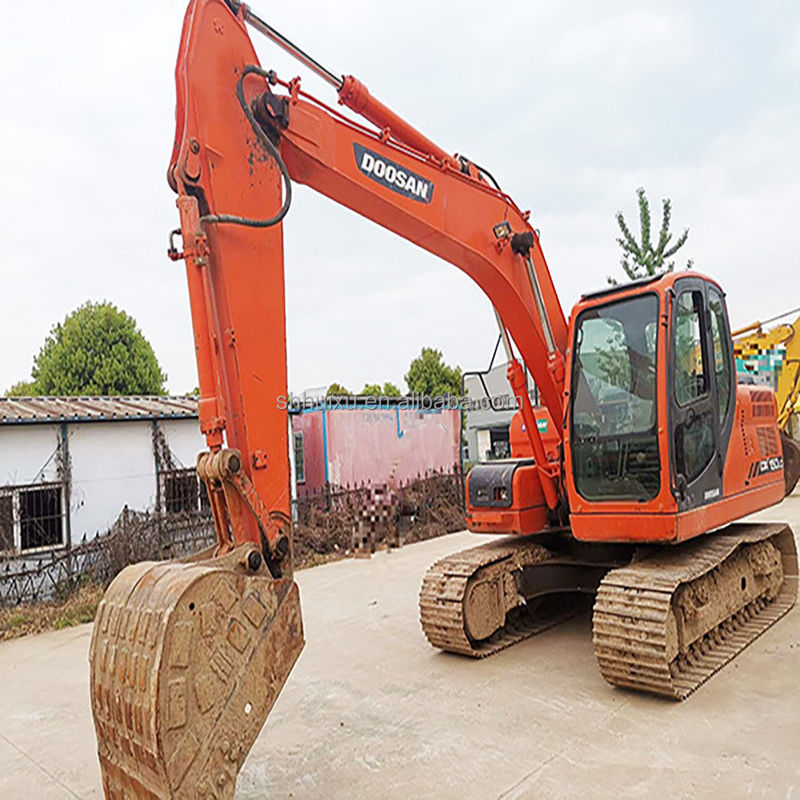 中古 品質 DOOSAN DX150 低価格の掘削機/中古 水力駆動掘削機 Doosan DX150