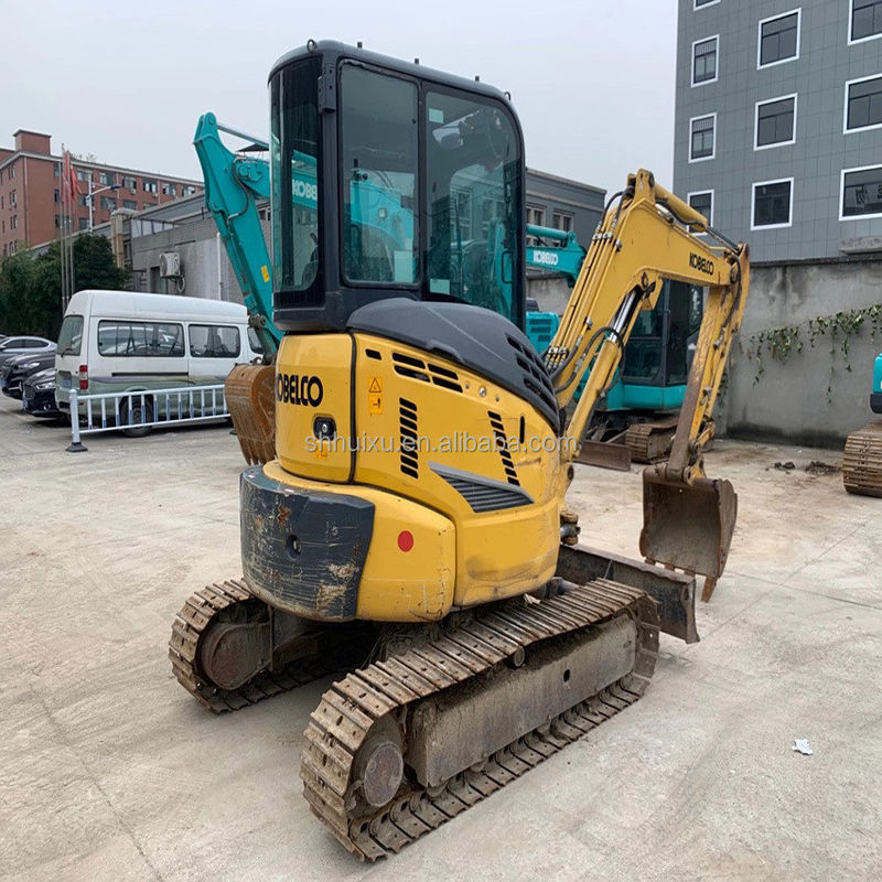 中古の水力クローラー掘削機 KOBELCO35SR,ミニ中古 高品質の掘削機 KOBELCO35SR 安い価格