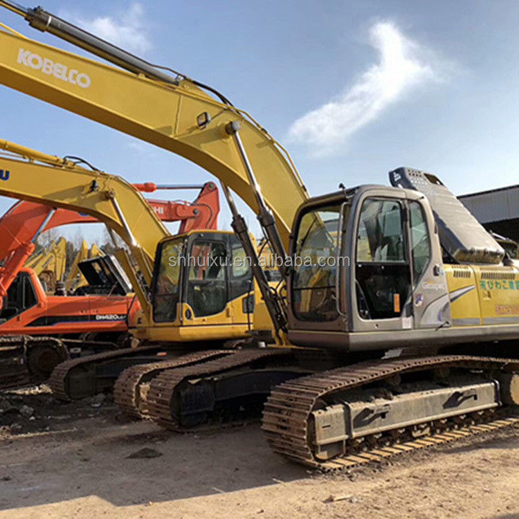 Kobelco SK200 ベストセラー 質の高い古着の掘削機 中古 クローラー掘削機 Kobelco SK210