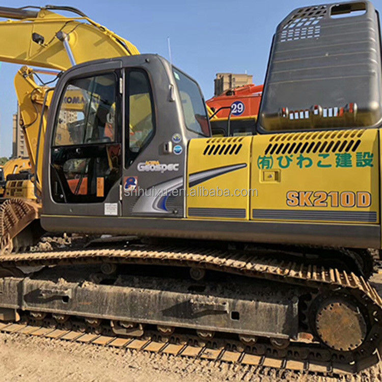 Kobelco SK200 ベストセラー 質の高い古着の掘削機 中古 クローラー掘削機 Kobelco SK210
