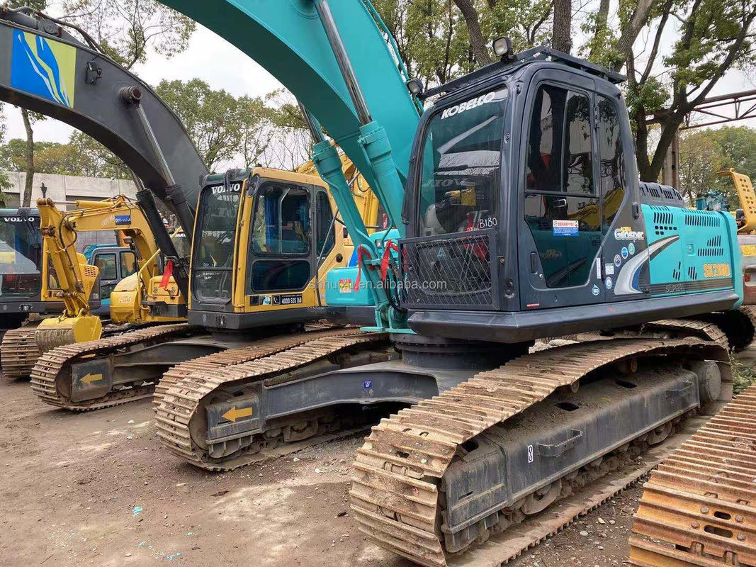 Kobelco SK200 中古の掘削機 Kobelco SK260 優れた品質の中古のクローラー掘削機