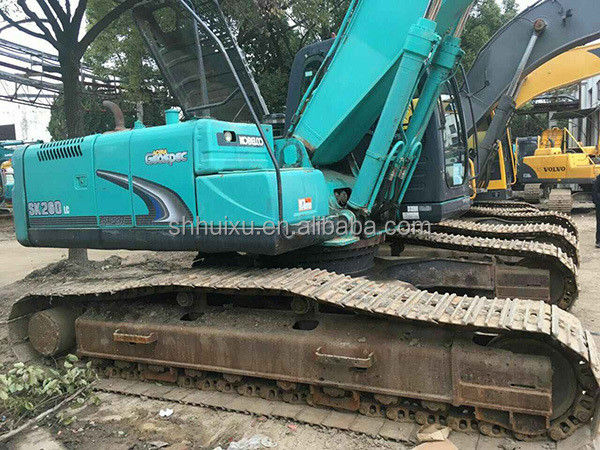 Kobelco SK200 中古の掘削機 Kobelco SK260 優れた品質の中古のクローラー掘削機