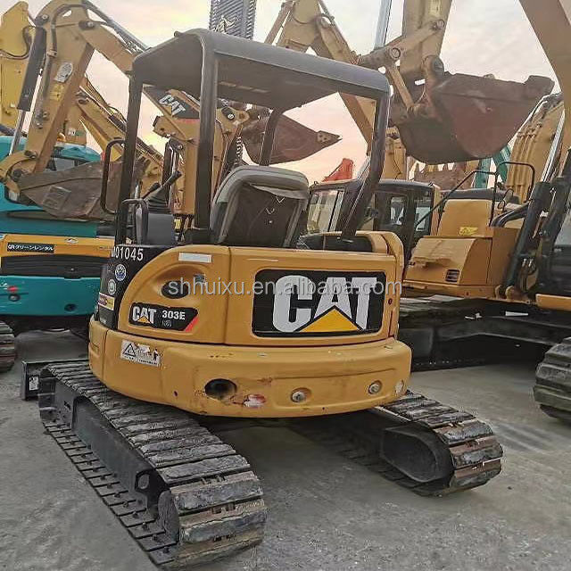 中古品 質の高い 中古 ミニ クローラー エグバレーター 中古 CAT303E 3T 中古 虫 掘削 機械 虫 ストック