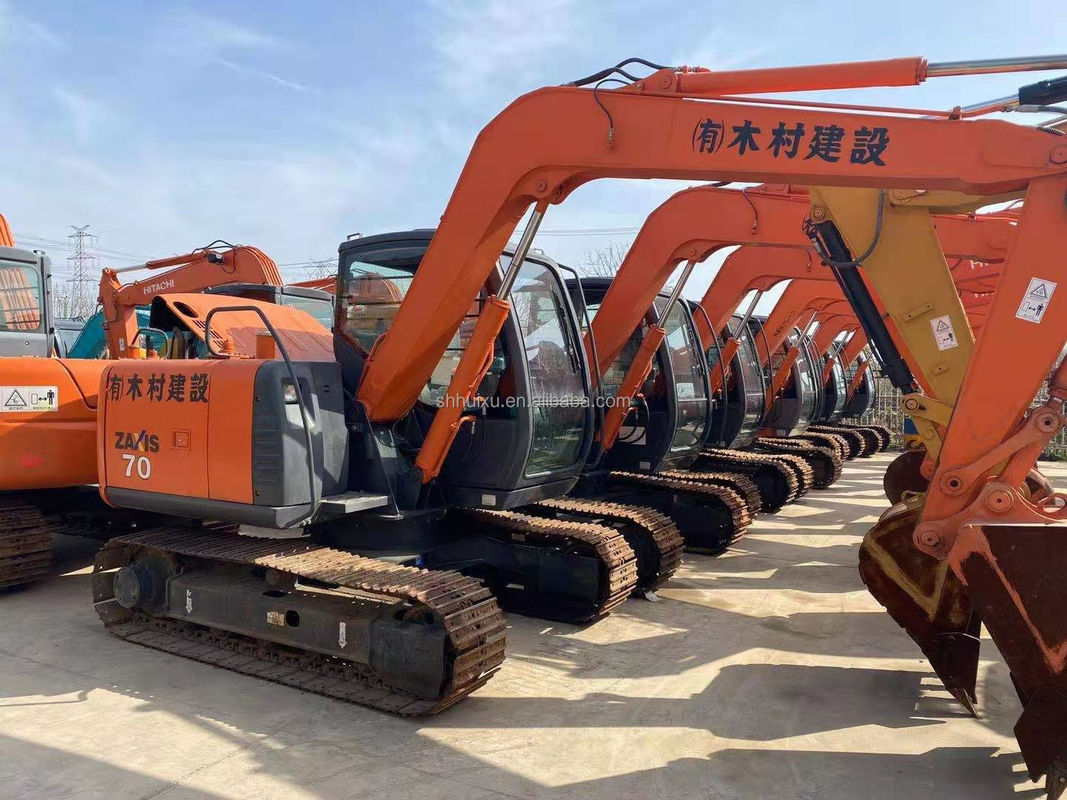 日立 備蓄 中古 ミニ掘削機 日本製 日立 70 販売/中古 小型 クローラー 掘削機 状態良好 日立 70