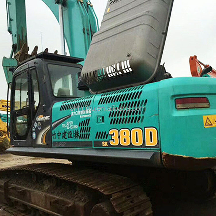 Kobelco SK200 優れた品質の二手クローバー掘削機 Kobelco SK380/中古掘削機 Kobelco SK380 安い価格