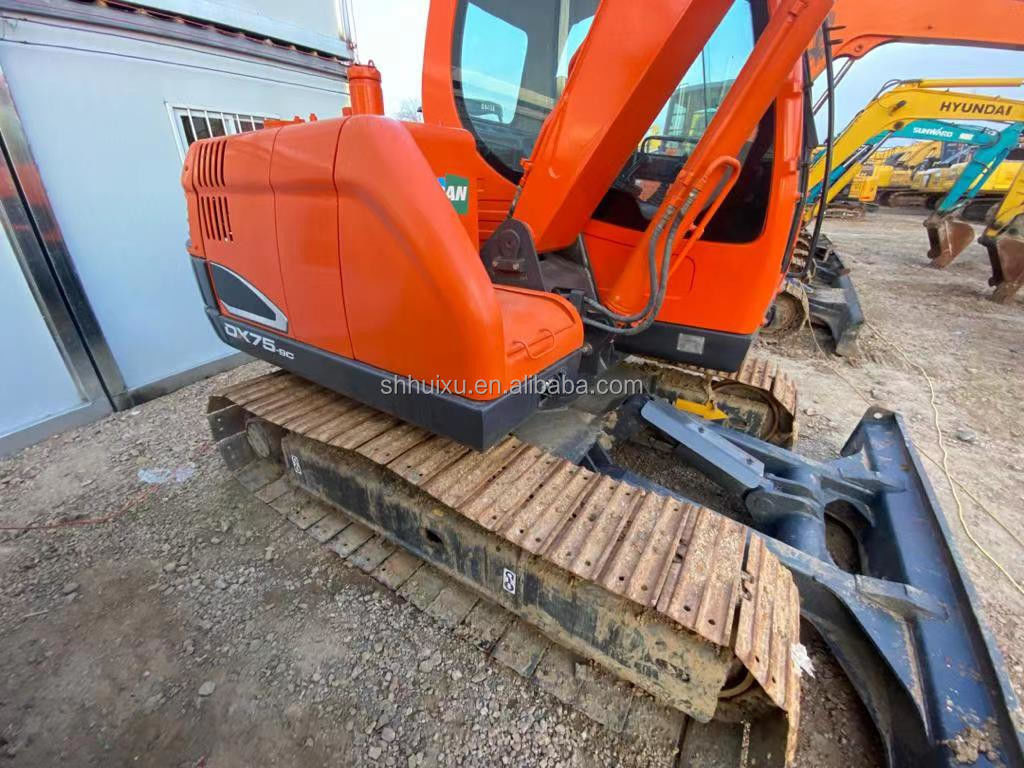 韓国の原産地 古いミニ掘削機 Doosan75 品質の建設機械/二手液圧クローラー掘削機 DOOSAN75 ホットセール