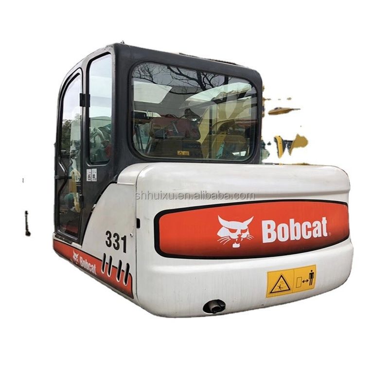 中古品 品質の良い クローラー掘削機 BOBCAT331 3.1T 中古 掘削機 掘削機 販売