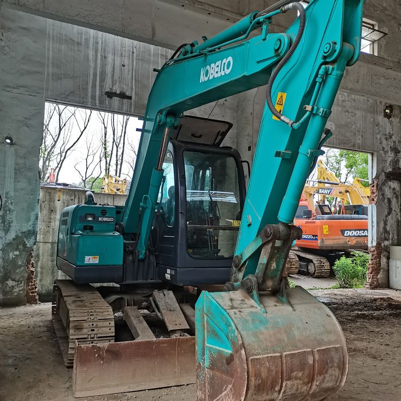 本物の撮影 90% 新品 日本製 原産 中古KOBELCO SK 75 クローバー 掘削機 販売中古KOBELCO 75 日本製 テクノロジー 掘削機