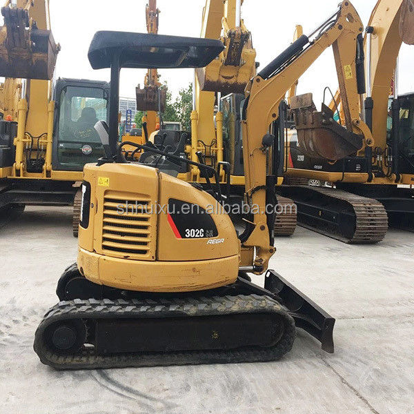 良い品質 中古 小型 クローラー 掘削機 CAT302 中古 水力 ミニ 掘削機 毛虫機 毛虫 備品