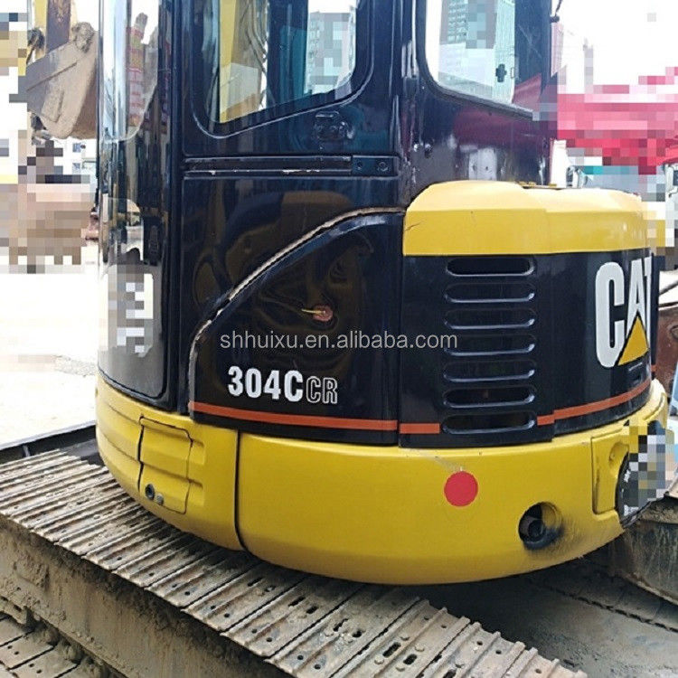 中古の水力小型掘削機 CAT304 中古品 質の高い小型爬虫式掘削機 CAT304 販売中