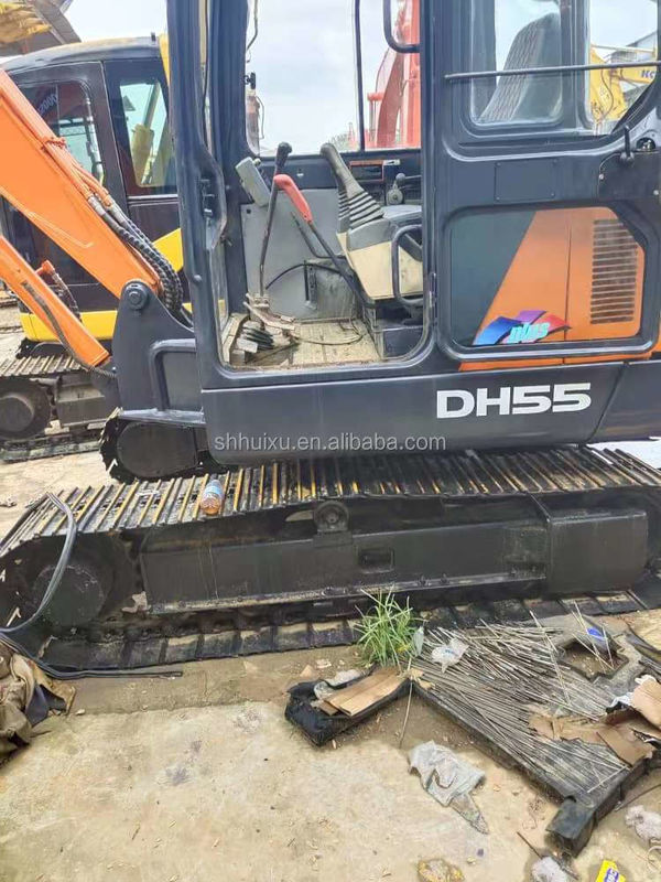 ドーサン 熱売り ミニ掘削機 ドーサン EX55 中古 水力クローラー掘削機 ドーサン DH55 韓国産