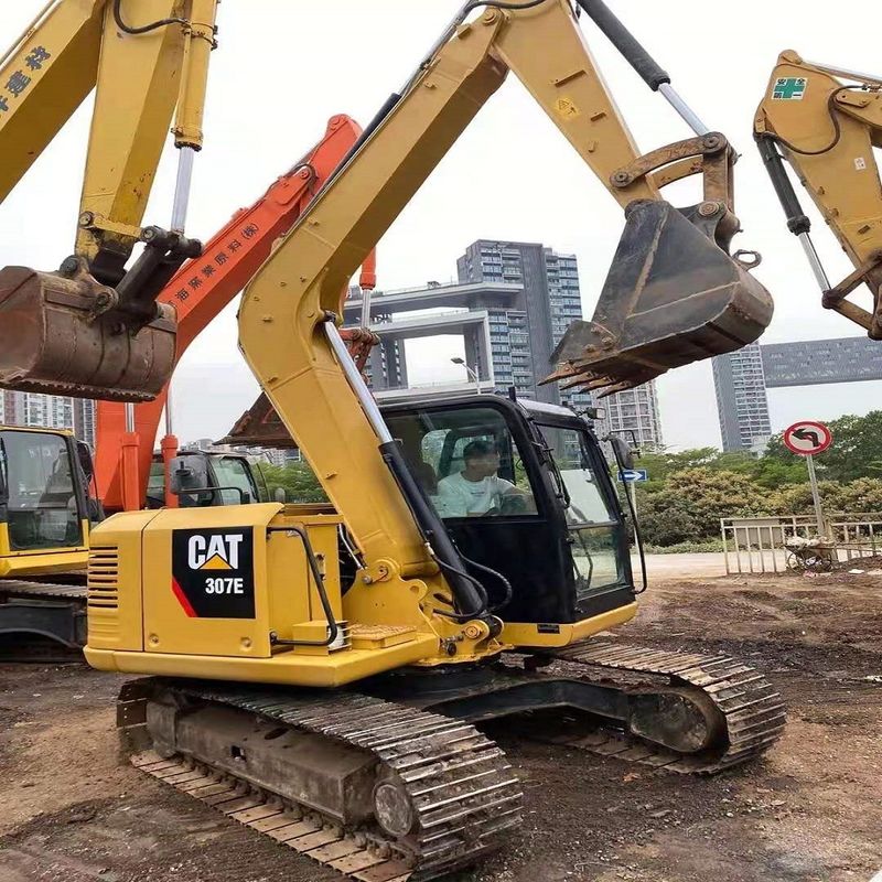 CAT307E 中古掘削機 完璧な性能 迅速な動作 低価格 2年間の品質保証