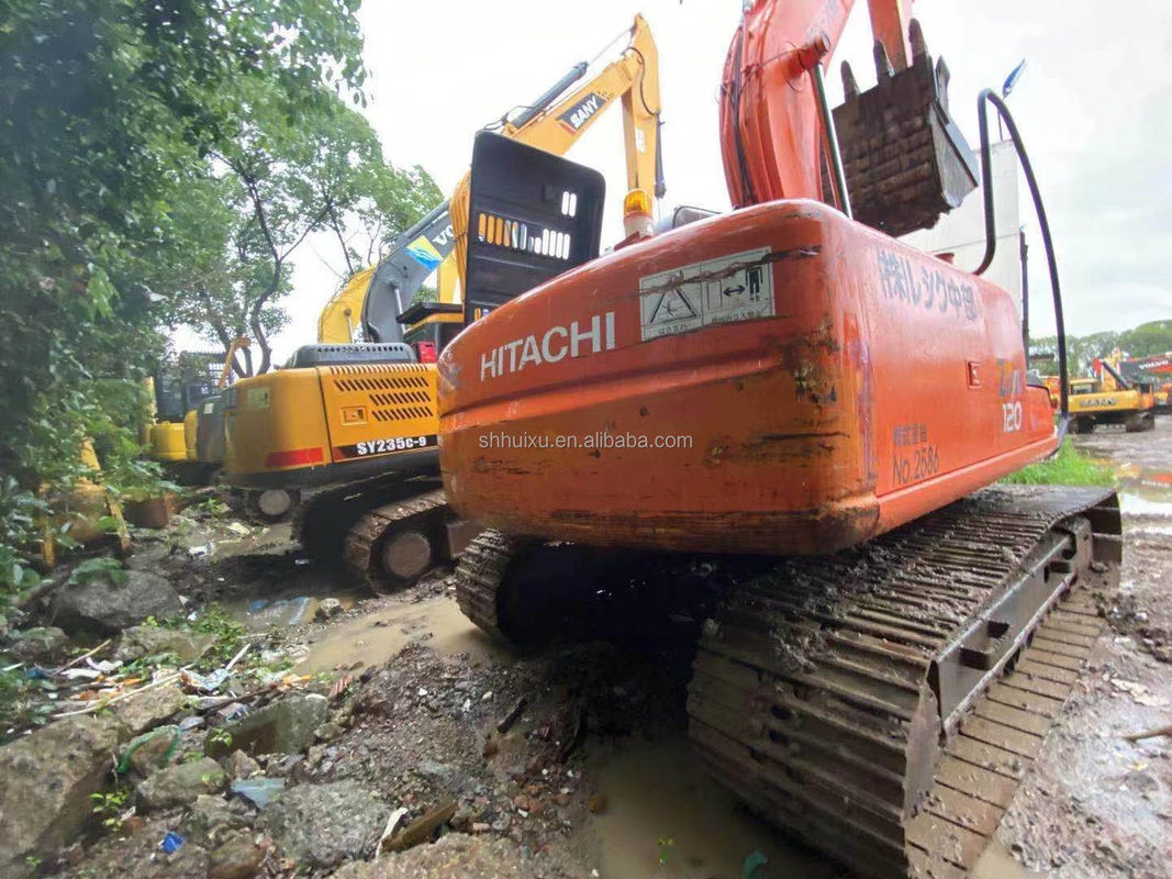 日立ホットセール 中古の掘削機 日本製HITACHI 120 販売中古の水力クローラー掘削機 状態良好
