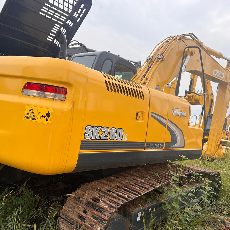 中古掘削機 コベルコ SK260 中古掘削機 中古機械 26トンの手作業の土掘削機 中古掘削機