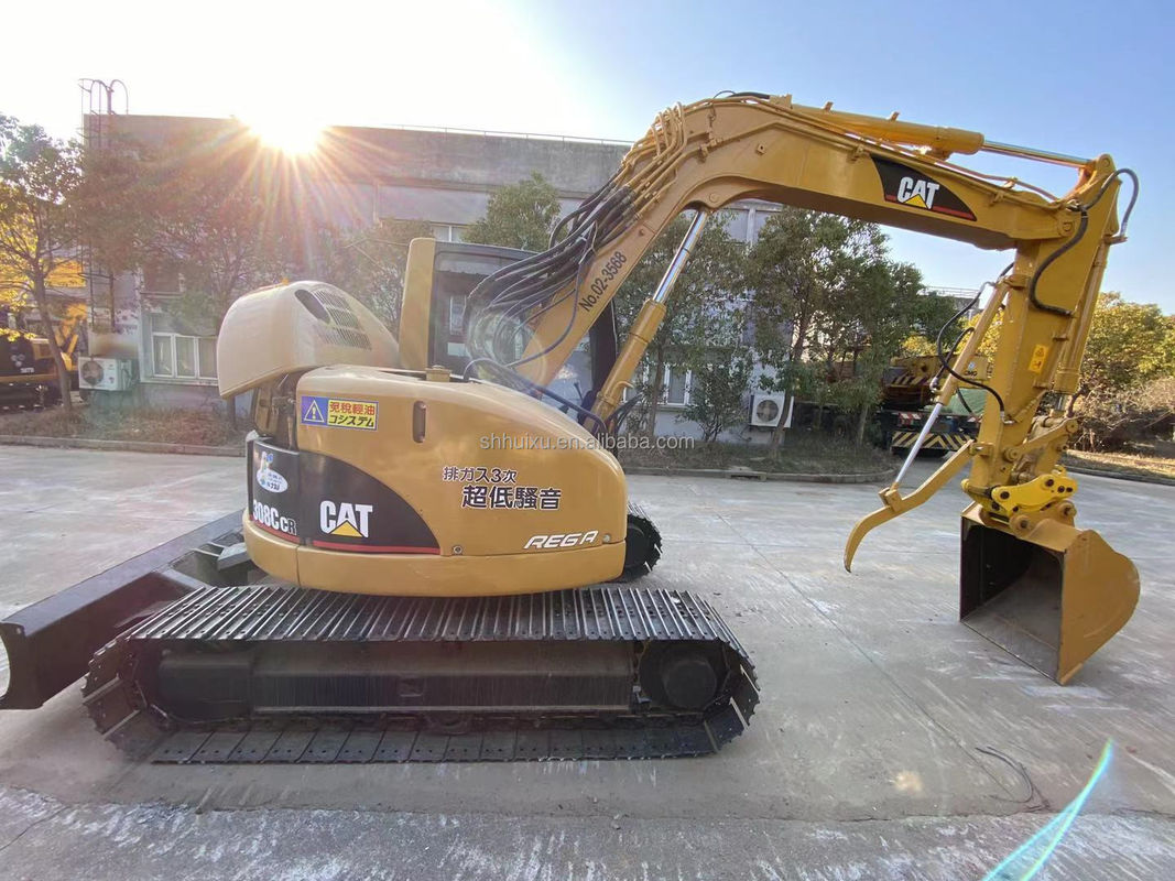 中古 ミニ掘削機 クローラー掘削機 CAT308C 安い価格 高品質な状態の中古 クローラー掘削機