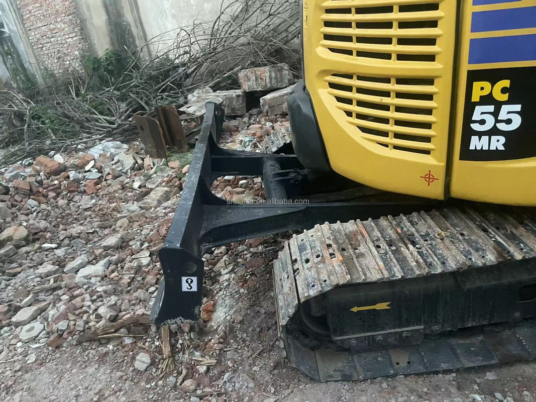 高品質のKOMATSU PC55MR 中古用水力クローラー掘削機 日本産/中古ミニ掘削機 KOMATSU PC55MR 安い価格