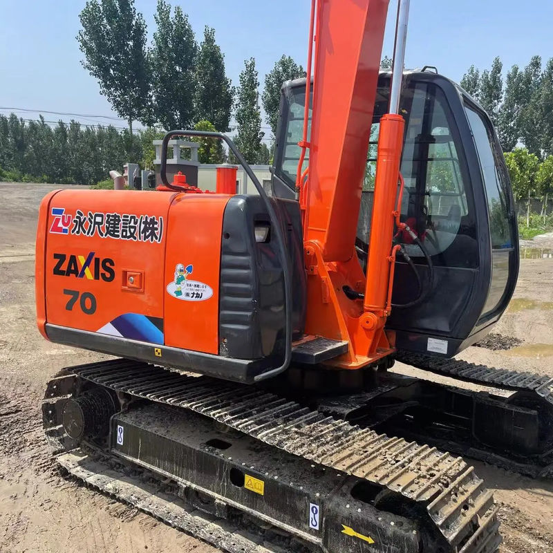 中古 zaxis70 zaxis70 ヒタチ zx70 ヒタチ70 7トンのミニ掘削機を販売する