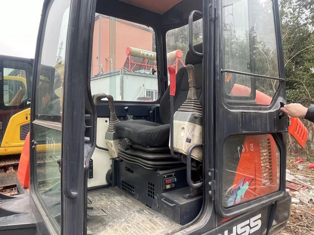 中古 クローラー 掘削機 高品質で安価で 使われた Doosan55 販売道路製造マシン