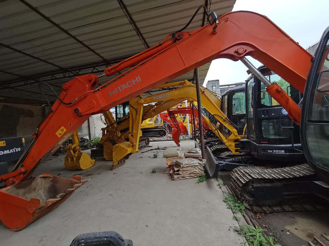 ヒタチ ストック 状態良好 ヒタチ ZX70 中古 水力駆動用掘削機 / 中古 ミニ掘削機 ヒタチ ZX70 安い価格
