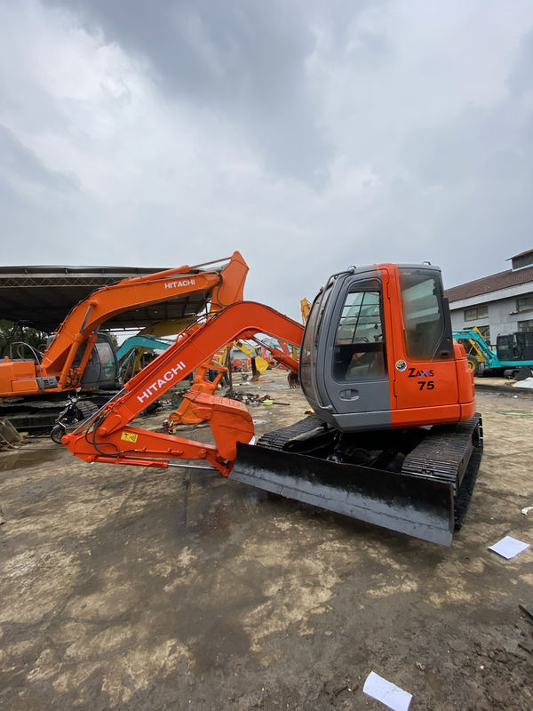 日立ホットセール 中古 日立75US 水力クローラー掘削機 日本産 中古ミニ掘削機 質が良い 安い価格