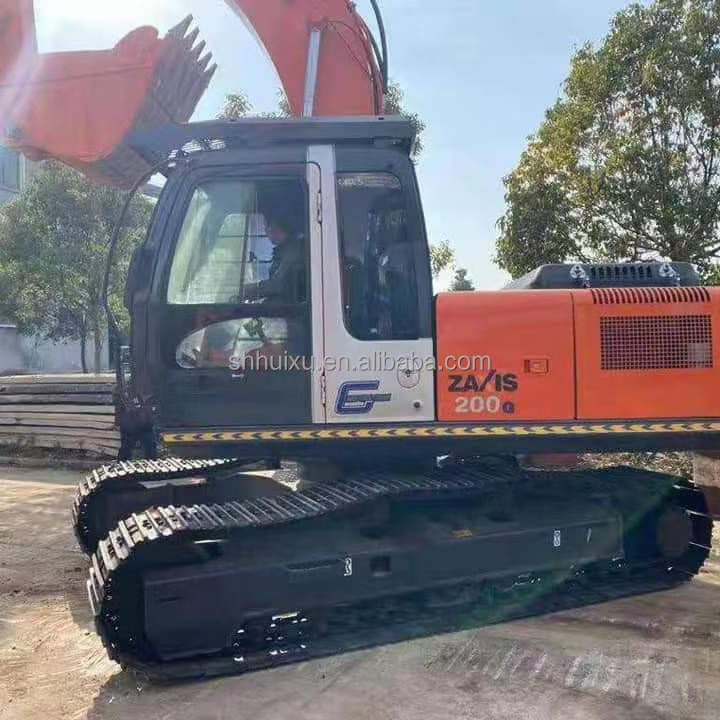 ヒタチ ストック 状態良好 ヒタチ ZX200-5 中古 液圧クローラー掘削機/中古 掘削機 ヒタチ ZX200-5 安い価格