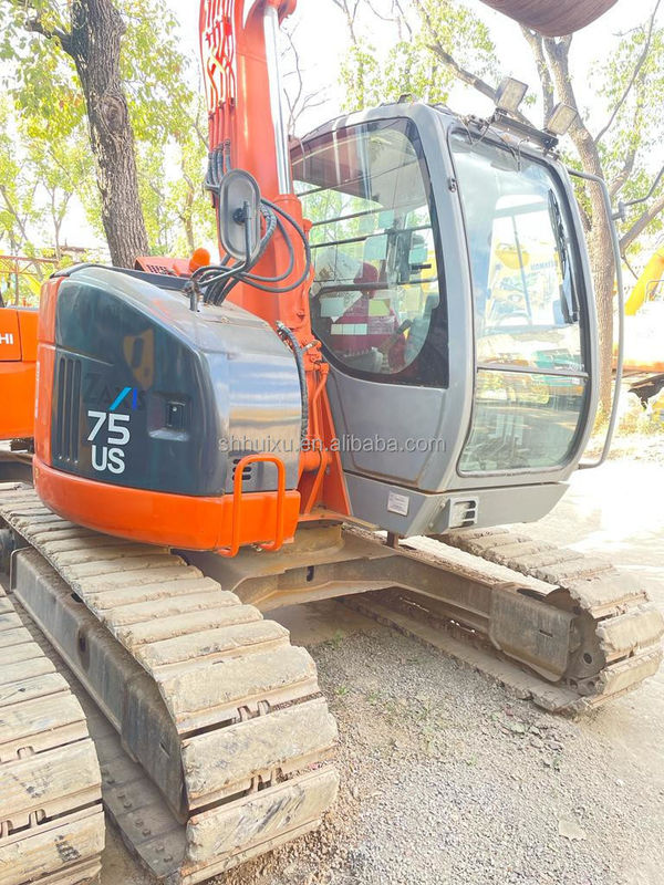 日立 株式 日本産 日立 ZX75 中古 水力クローラー掘削機/中古 ミニ掘削機 日立 ZX75 質が良い 安い価格
