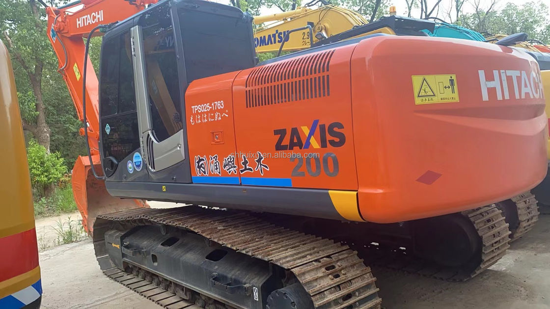 日立 熱売り 中古 掘削機 日立 ZX200 高品質 中古 液体 ローバー 掘削機 日本産 販売中