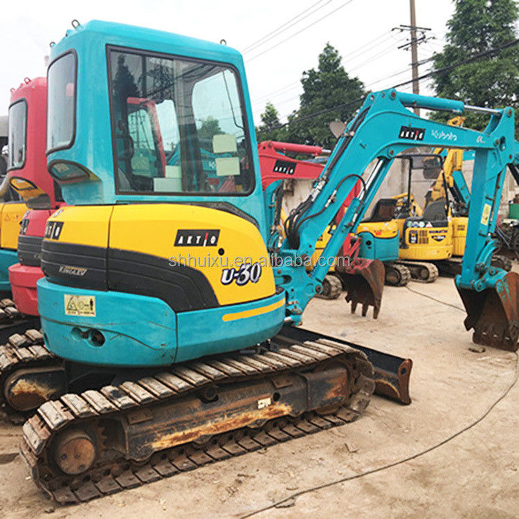 中古水力クローバー エグババター Kubota30 高品質/中古 ミニ掘削機 Kubota30 日本産 安い価格