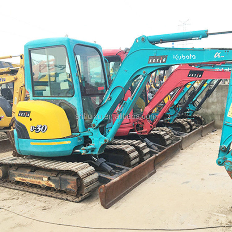 中古水力クローバー エグババター Kubota30 高品質/中古 ミニ掘削機 Kubota30 日本産 安い価格