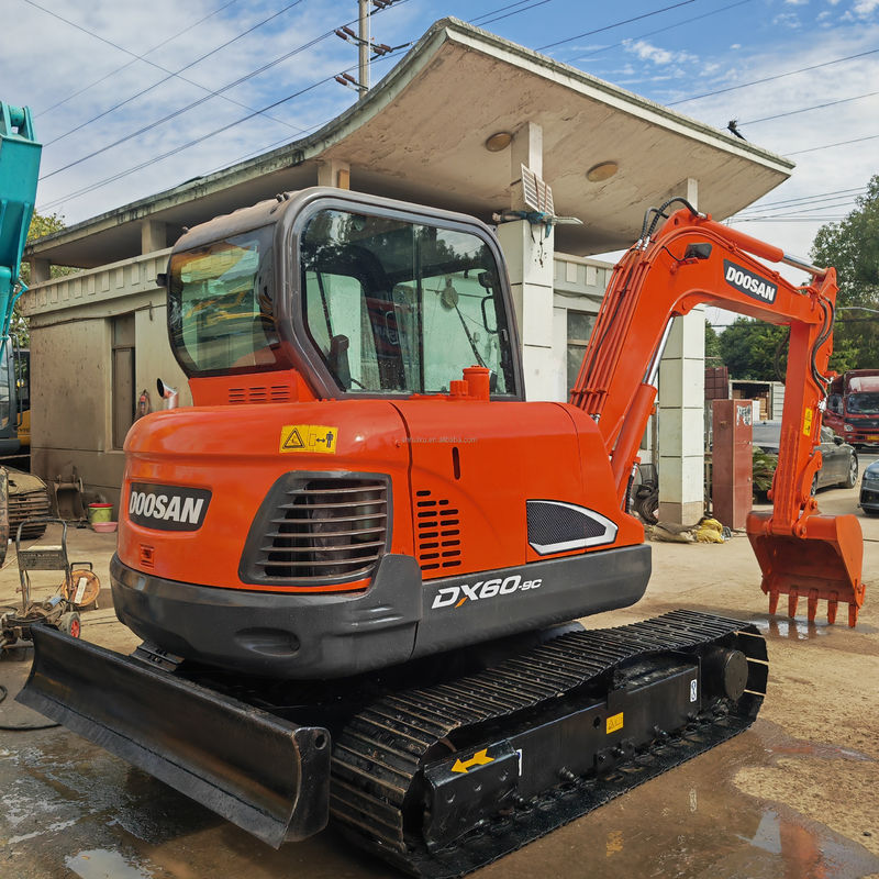 6トンのミニサイズ用掘削機用 ドーサン Dx60 6000KG 0.21m3 バケツ容量