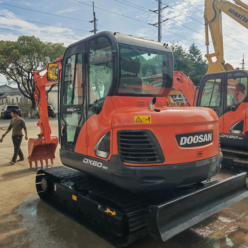 6トンのミニサイズ用掘削機用 ドーサン Dx60 6000KG 0.21m3 バケツ容量