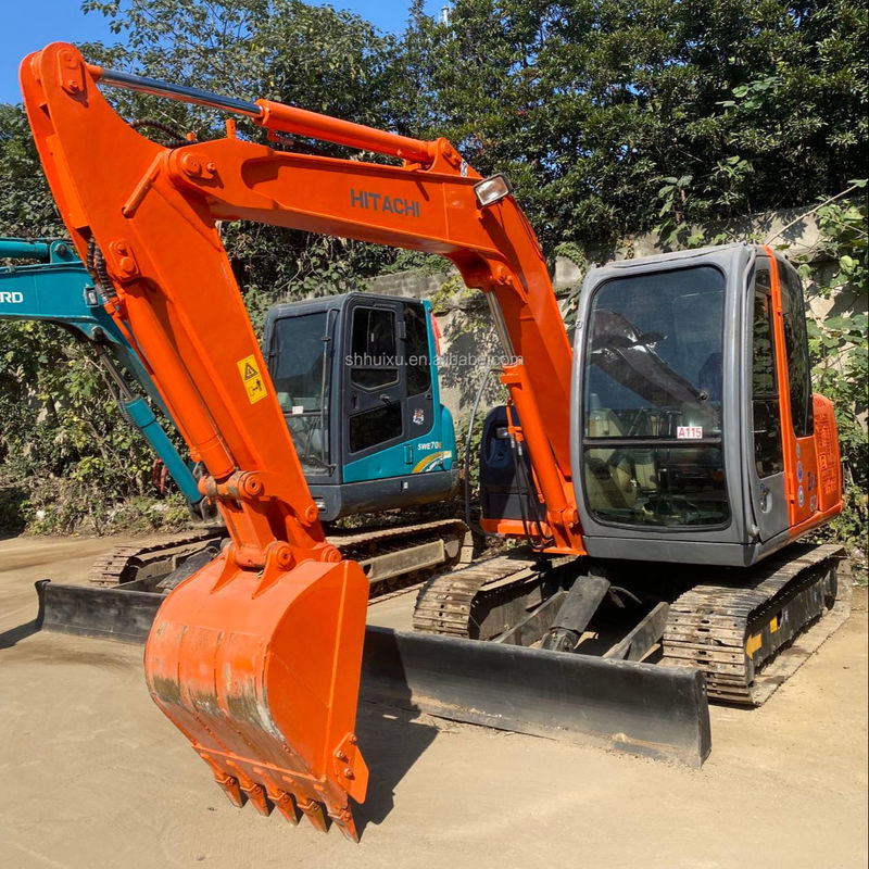 中古Hitachi zx60 クローラー掘削機価格 6トンの液圧ザキシス60掘削機を販売する