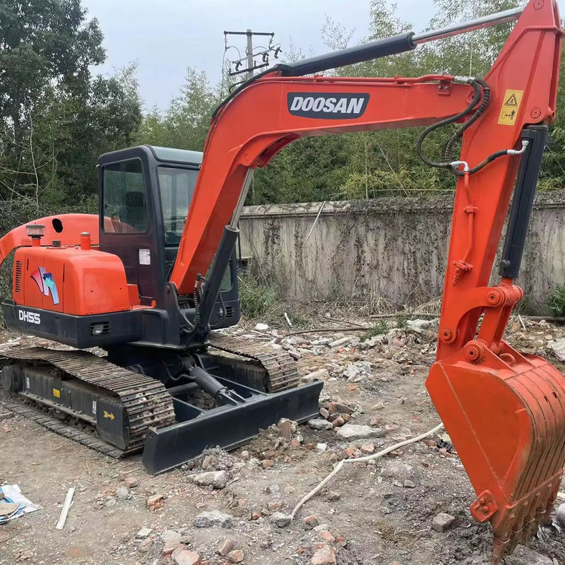 ドーサン DH55 DX55 DH60 DX60 中古掘削機 5.25 トン クローラー掘削機