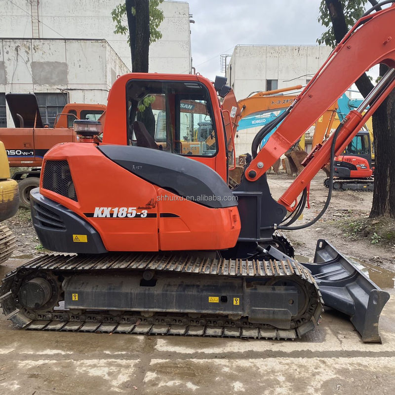 中古のミニ8トンの掘削機 キューボタ kx165 kx185-3 販売 キューボタ U35 キューボタ掘削機