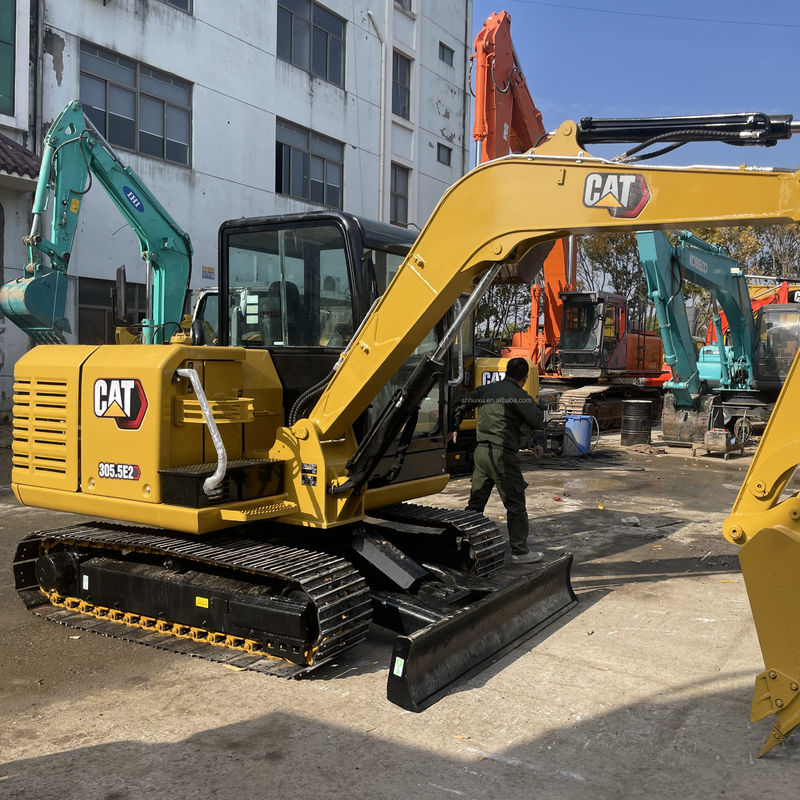 中古の CAT 305.5 掘削機 CAT 305.5E2 307d 306 308c ミニ掘削機 ホットセール
