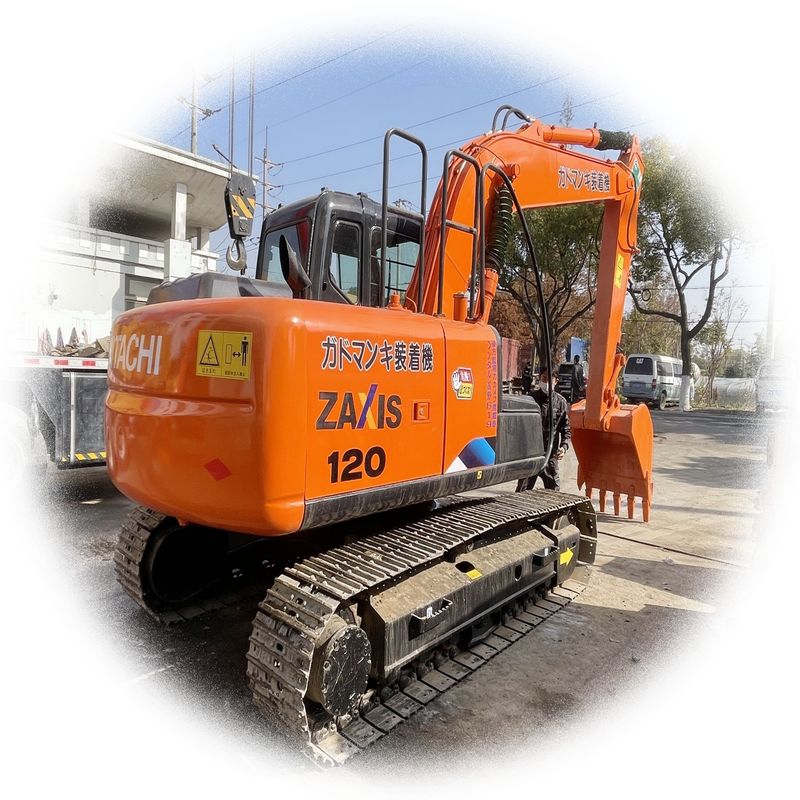 中古機 中古掘削機 掘削機 HITACHI 120 低価格で 販売