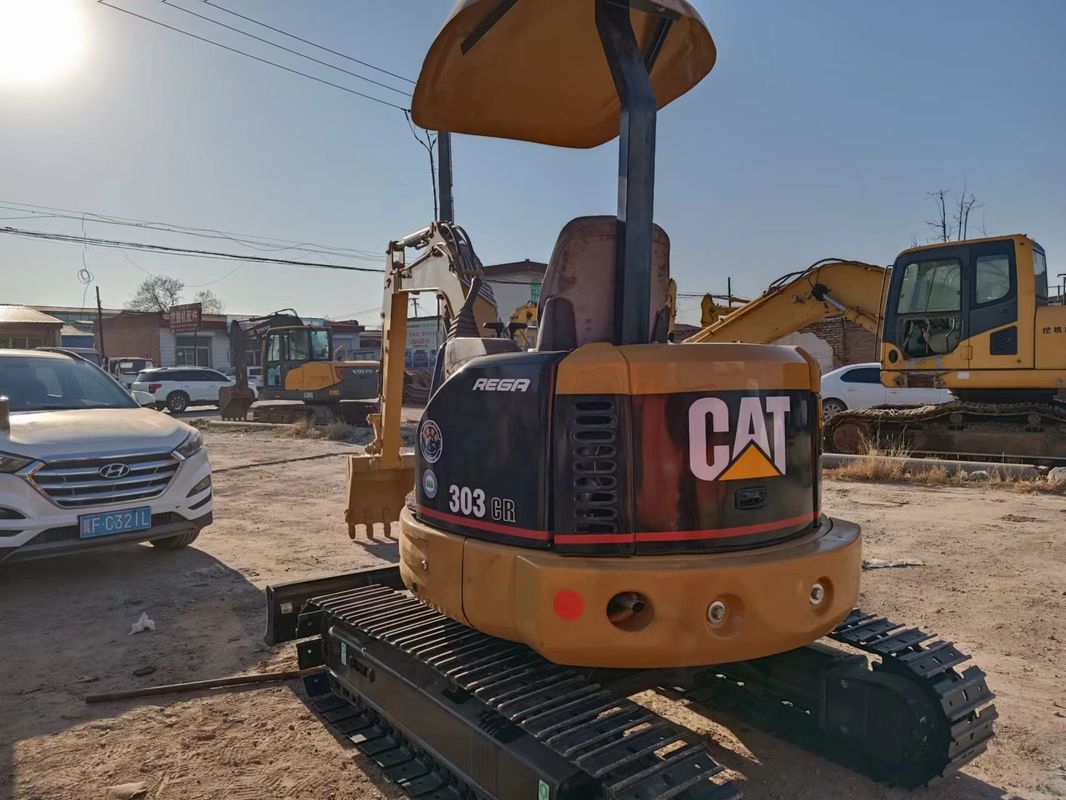 運転キャビンのない使用歩行掘削機 CAT303 ミニ掘削機 販売 ミニ掘削機 販売