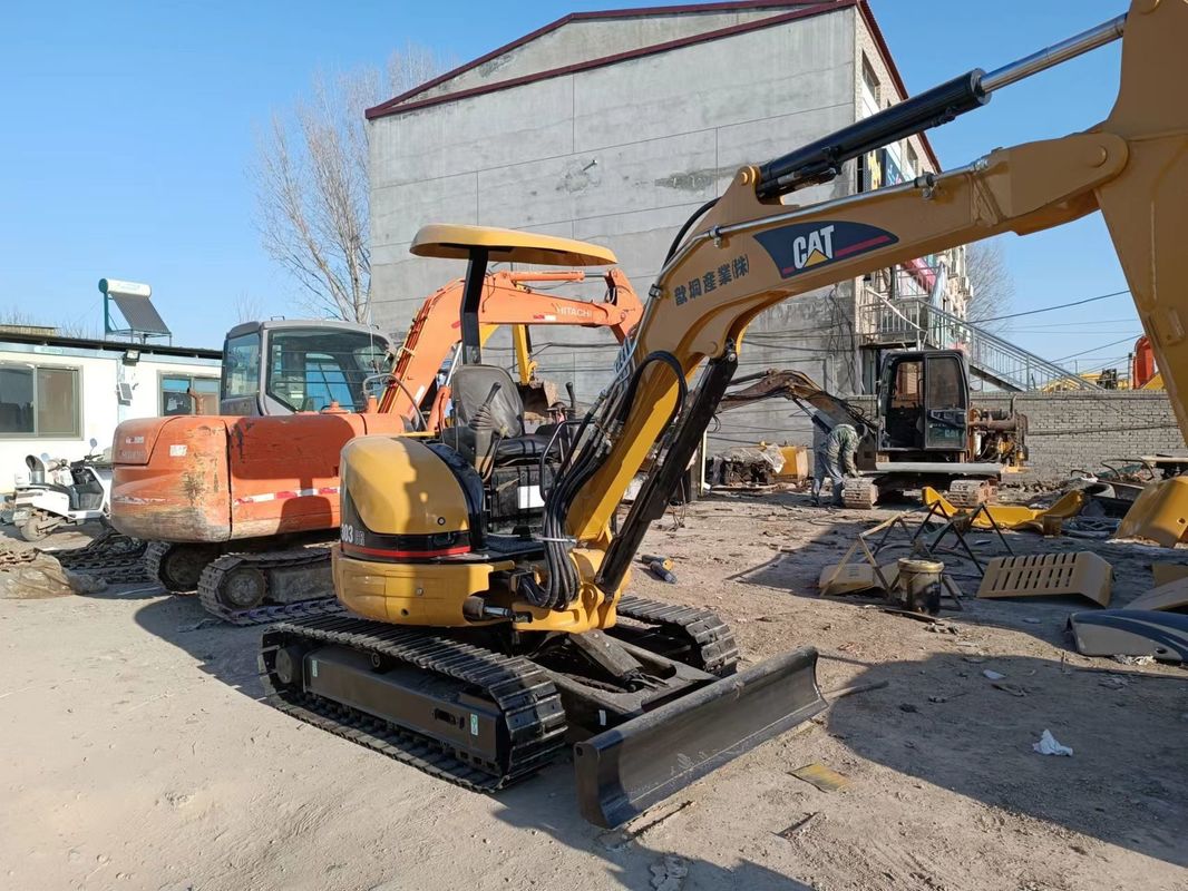 運転キャビンのない使用歩行掘削機 CAT303 ミニ掘削機 販売 ミニ掘削機 販売