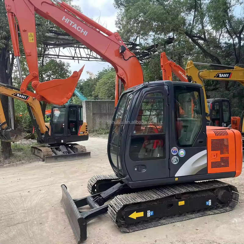 中古のヒタチミニ掘削機 ヒタチX60 中古の建設機械