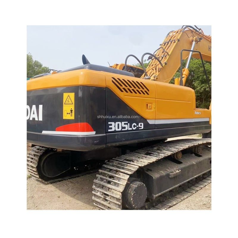 30000KG オリジナル掘削機 ヒュンダイ 305 中古掘削機 1.2m3 バケツ容量