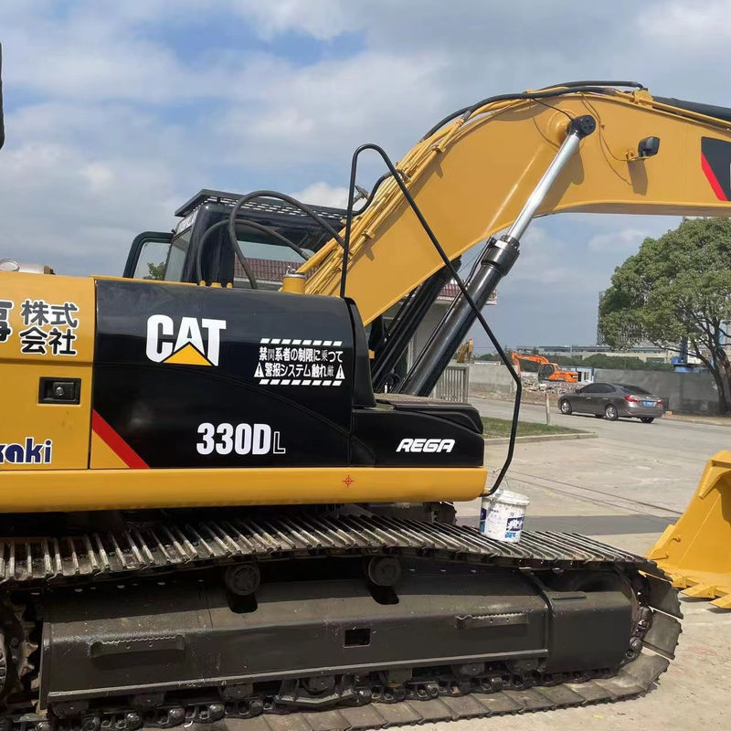 大型クローバー掘削機 CAT 330D 中古用掘削機 重機使用 30 トン水力クローバーバックホー 大型掘削機