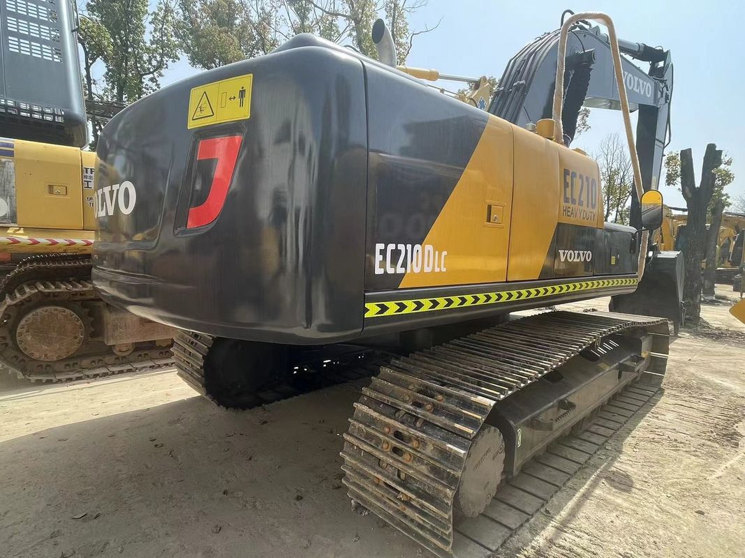 21000kg 中古 水力クローラー掘削機 中古 ヴォルボ Ec210 1.1m3 バケツ容量