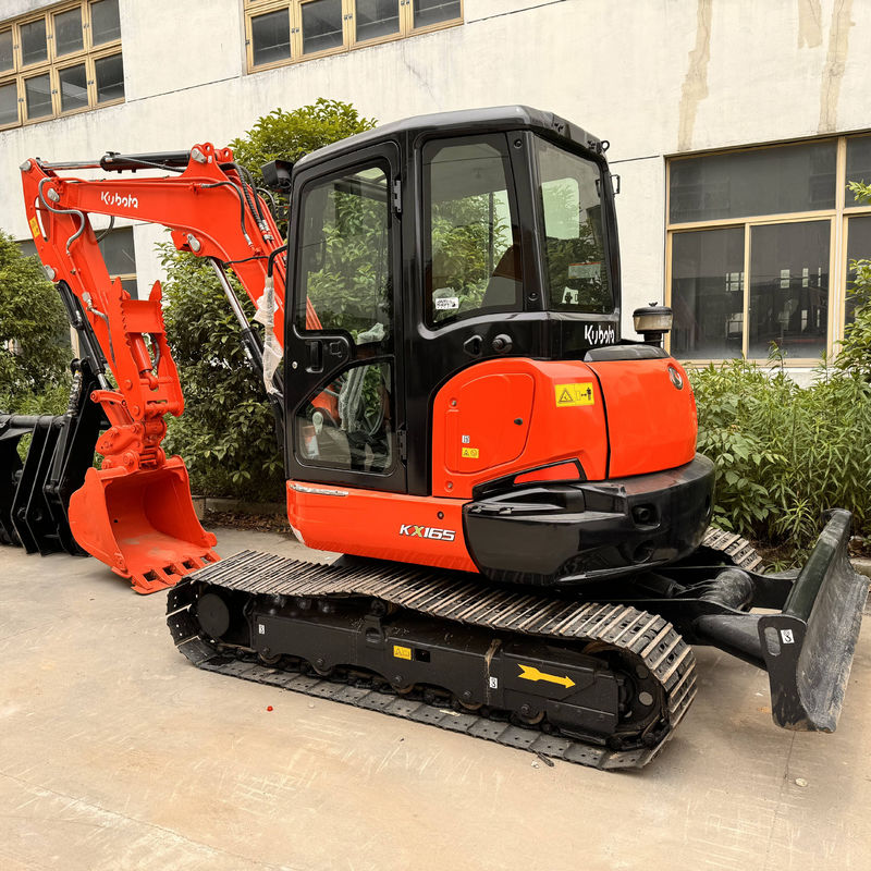 旧用掘削機 Kubota165 中古 クローバー 掘削機 ジャンパン 原作 建設機械 旧用ミニ掘削機 6.5 トン
