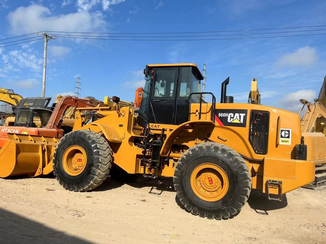 6トンの古着積載機 CAT966H古着キャタピラー 966輪積載機 古着積載機 トラクター